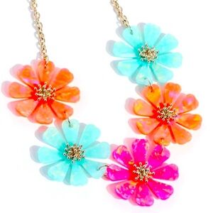 🌸🩵🌺 “PASTEL PROMENADE” MULTI NECKLACE ~ PAPARAZZI❗️STUNNING❗️🌸🩵🌺
